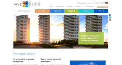 Desktop Screenshot of isolacancun.com